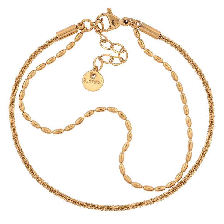 Браслет Нержавіюча сталь "Подвійний ланцюжок" розмір з доп.ланцюжком 17-20см х 3мм фото №25 Браслет Нержавіюча сталь "Подвійний ланцюжок" розмір з доп.ланцюжком 17-20см х 3мм фото №25