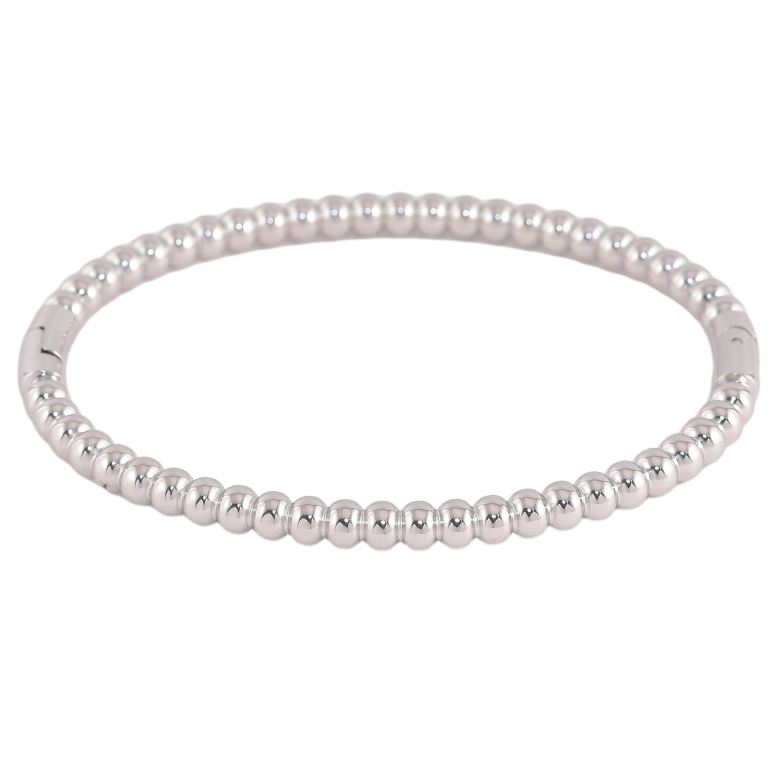 Браслет Нержавіюча сталь "Декоративний візерунок" ø 6см х 4мм фото №1