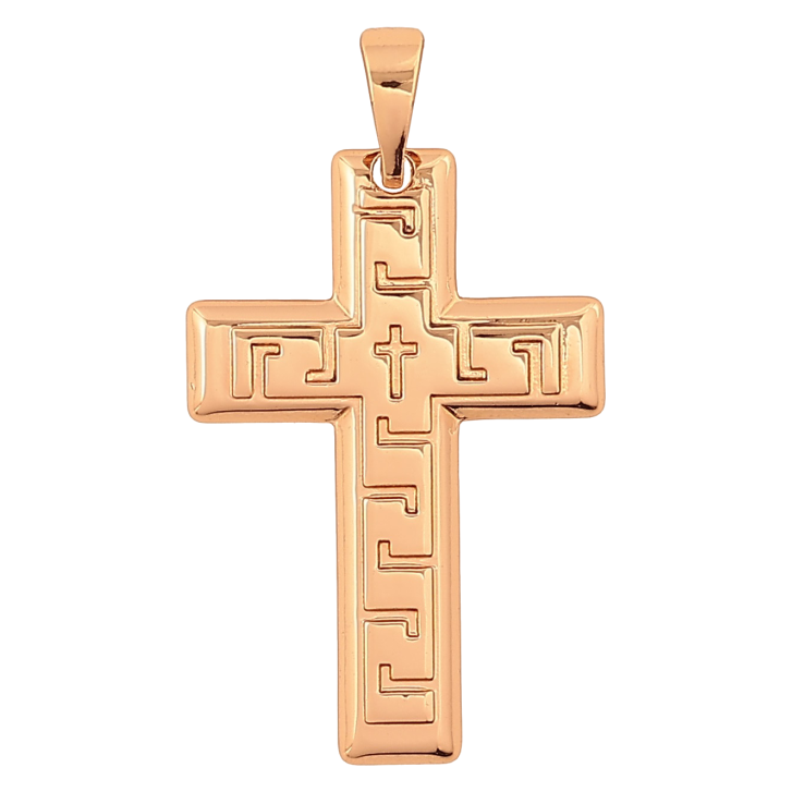 Кулон Xuping колір Позолота 18К "Хрест" для ланцюжка до 5мм фото №20