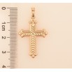 Кулон Xuping цвет Позолота 18К "Крест" для цепочки до 5мм фото №2
