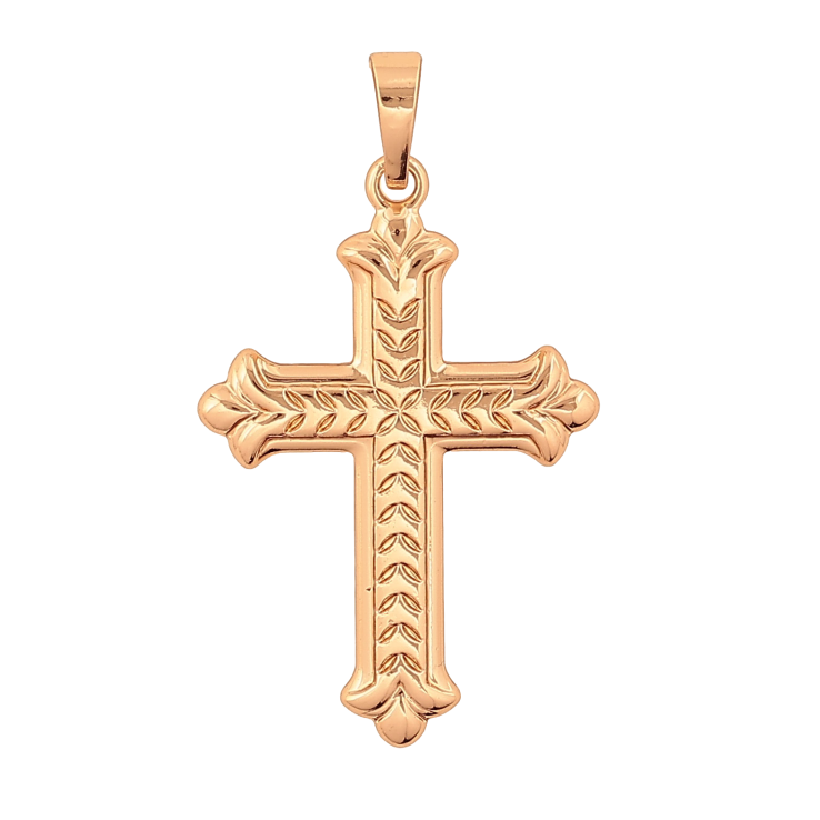 Кулон Xuping цвет Позолота 18К "Крест" для цепочки до 5мм фото №21