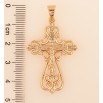 Кулон Xuping колір Позолота 18K "Хрест з Розп'яттям" для ланцюжка до 7мм фото №2