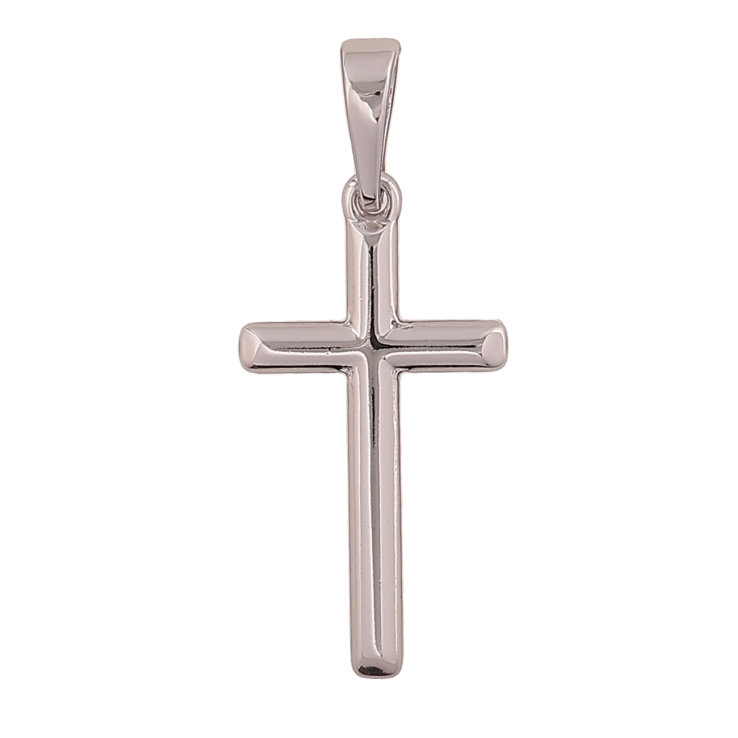 Кулон Xuping колір Родій "Хрест" для ланцюжка до 6мм фото №23
