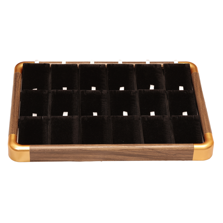 Підставка під сережки, кулони на ланцюжку Планшет 18 подушечок, що виймаються, пластик з візерунком під дерево з чорними оксамитовими подушечками дшв-35х24х3см фото №9 Підставка під сережки, кулони на ланцюжку Планшет 18 подушечок, що виймаються, пластик з візерунком під дерево з чорними оксамитовими подушечками дшв-35х24х3см фото №9