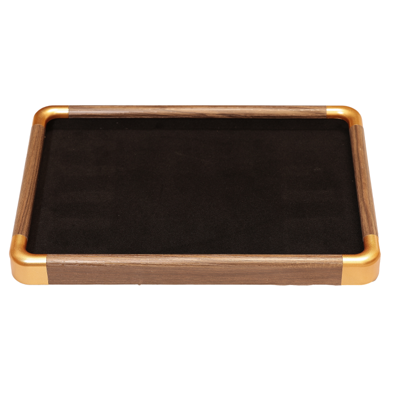 Демонстраційний планшет, пластик з візерунком під дерево дшв-35х24х3см фото №1