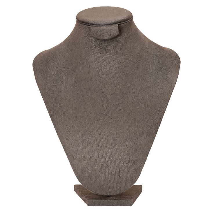 Підставка шия під кольє, ланцюжки, сережки сіра ВШ - 26х21см фото №6 Підставка шия під кольє, ланцюжки, сережки сіра ВШ - 26х21см фото №6