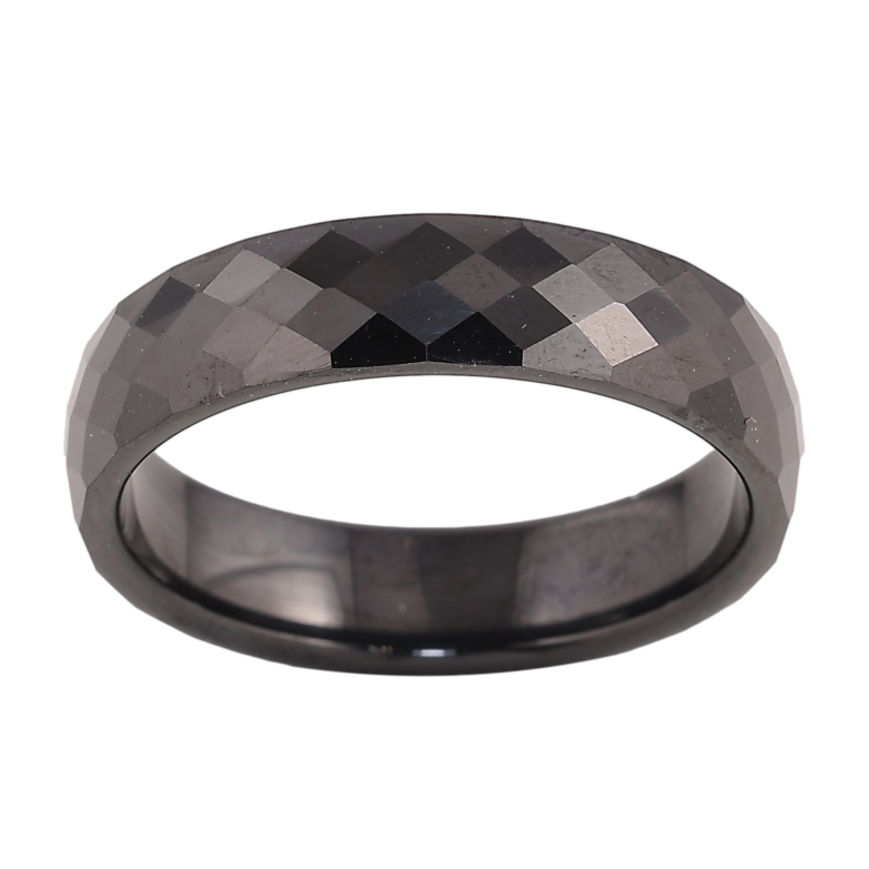 Каблучка Xuping Кераміка "Чорна кераміка" шир. 5мм фото №6 Каблучка Xuping Кераміка "Чорна кераміка" шир. 5мм фото №6