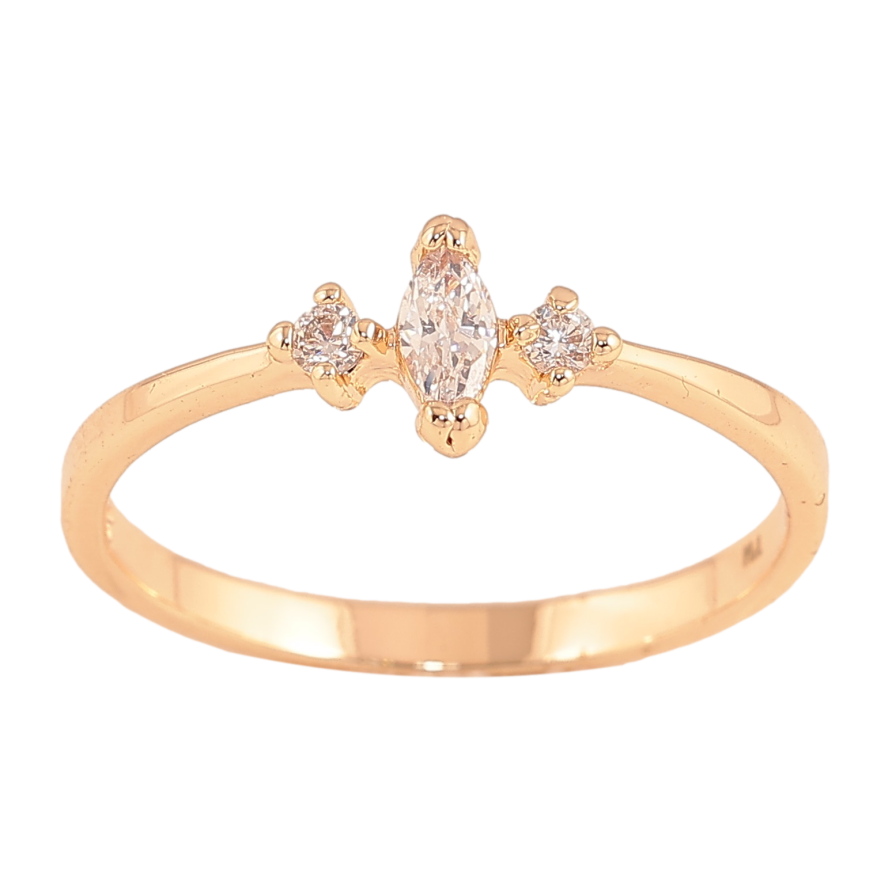 Каблучка Xuping M&L колір 18К "Візерунок з кристалами" фото №1 Каблучка Xuping M&L колір 18К "Візерунок з кристалами" фото №1