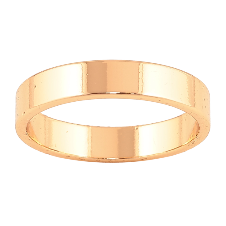 Каблучка Xuping Позолота 18K "Американка Обручка 4мм" фото №1