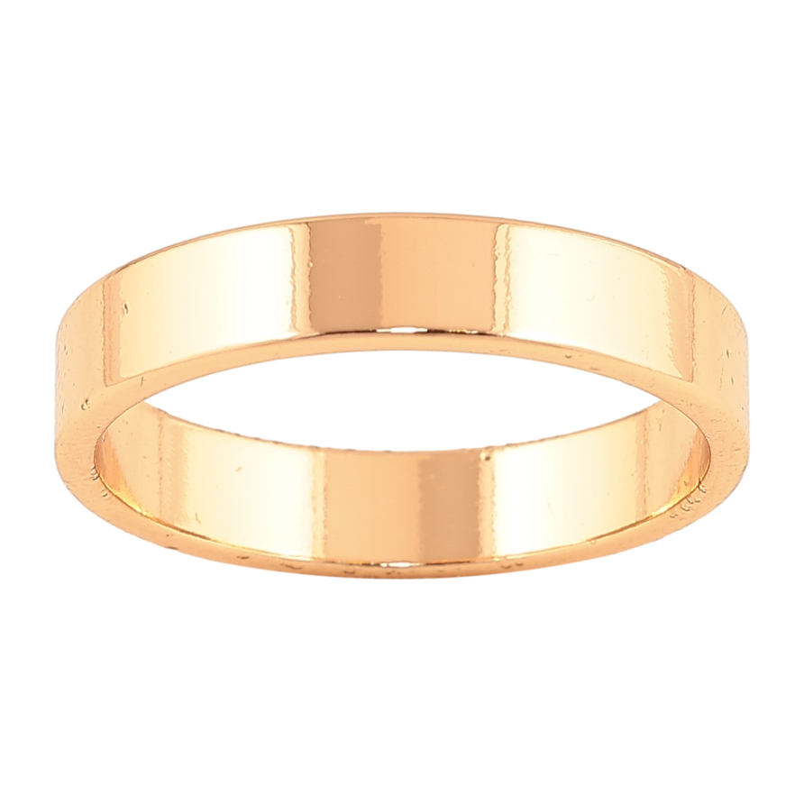 Каблучка Xuping Позолота 18K "Американка Обручка 4мм" фото №1