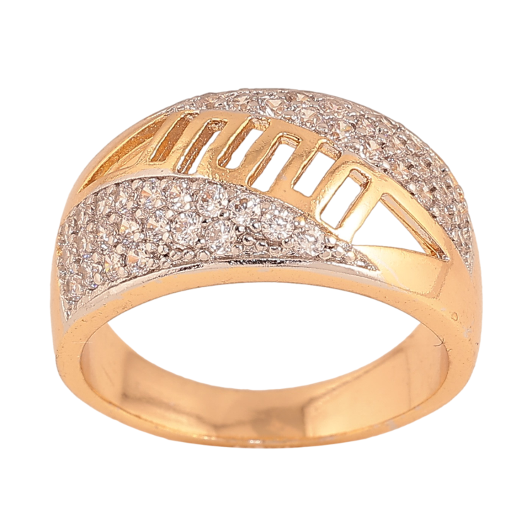 Каблучка Xuping Позолота 18K+Родій Інкрустація цирконієм з різьбленим візерунком фото №17 Каблучка Xuping Позолота 18K+Родій Інкрустація цирконієм з різьбленим візерунком фото №17