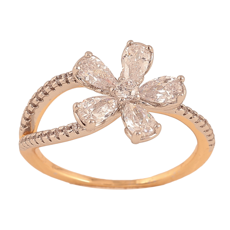 Каблучка Xuping колір Позолота 18K+Родій "Кристальна квітка" фото №23 Каблучка Xuping колір Позолота 18K+Родій "Кристальна квітка" фото №23