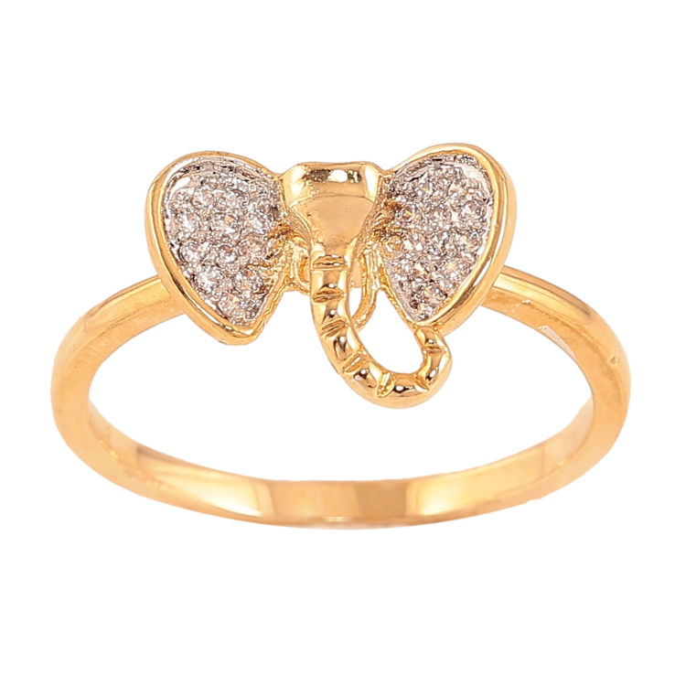 Каблучка Xuping колір Позолота 18К+Родій "Слон" фото №18