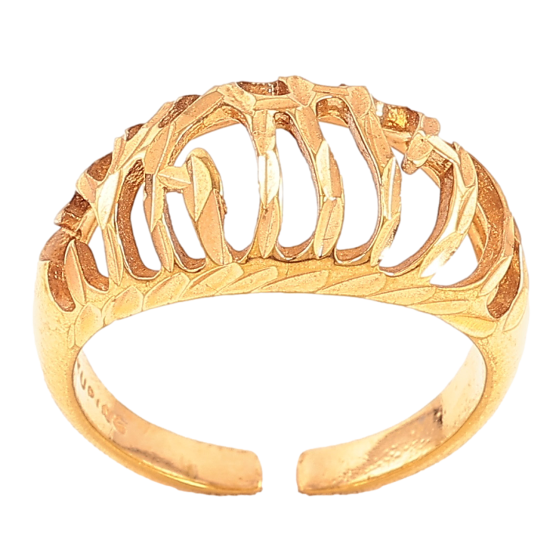 Кольцо Xuping цвет Позолота 18K "Декоративный узор"  фото №2