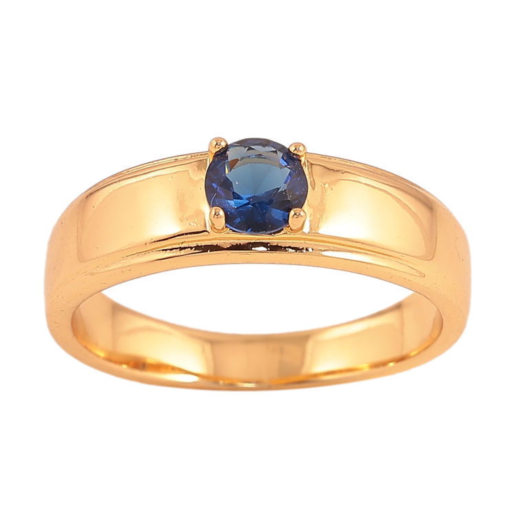 Каблучка Xuping колір Позолота 18K "Синій кристал" фото №17 Каблучка Xuping колір Позолота 18K "Синій кристал" фото №17