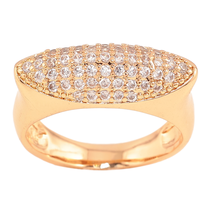 Кольцо Xuping цвет Позолота 18K "Инкрустация кристаллами" фото №23