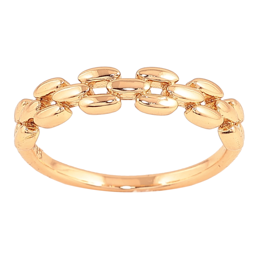 Кольцо Xuping цвет Позолота 18K "Браслетный узор" фото №1