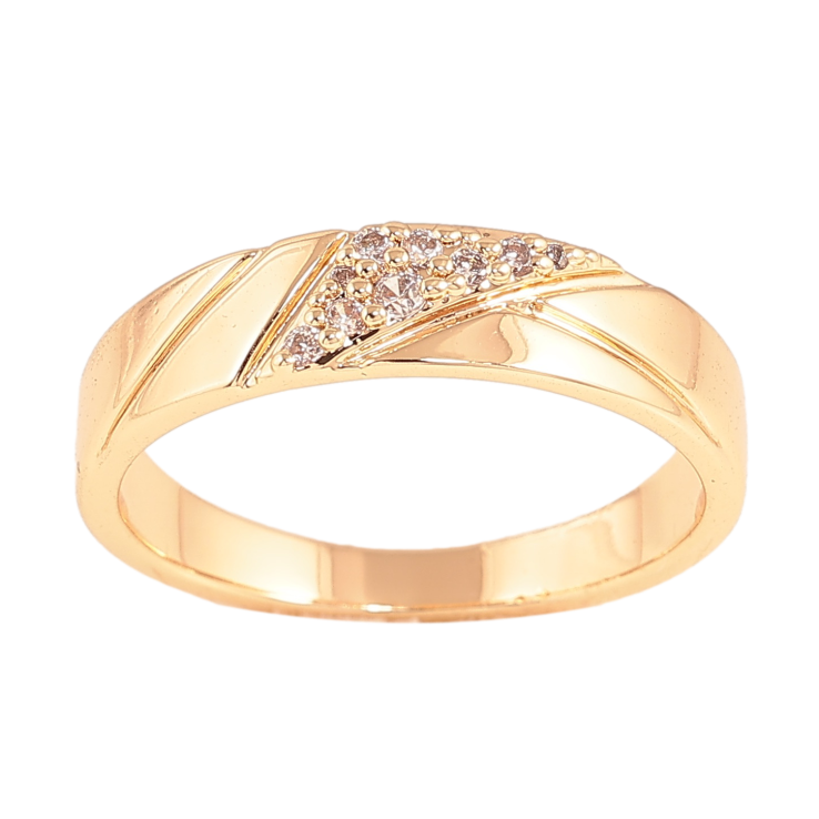 Каблучка Xuping колір Позолота 18K "Кристал" фото №14