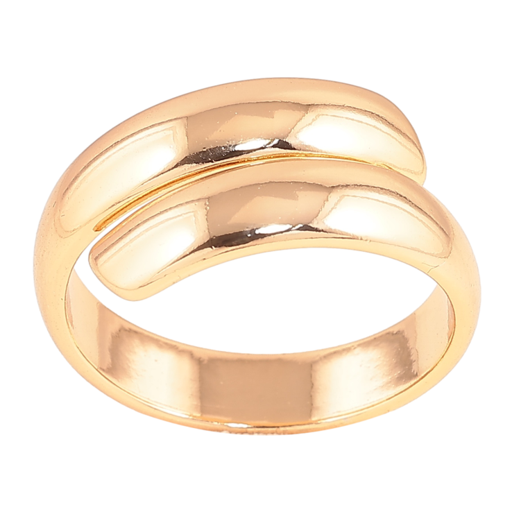 Кольцо Xuping цвет Позолота 18K "Декоративный узор" фото №7