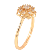 Кольцо Xuping цвет Позолота 18K "Цветочек с кристаллами" фото №2