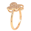Кольцо Xuping цвет Позолота 18K "Бабочка"  фото №2