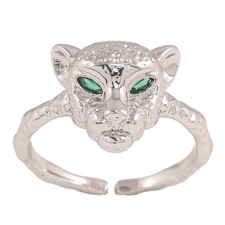 Кольцо Xuping цвет Родий "Леопард" фото №1 Кольцо Xuping цвет Родий "Леопард" фото №1