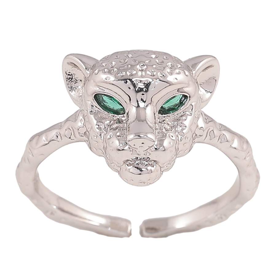 Каблучка Xuping колір Родій "Леопард" фото №1 Каблучка Xuping колір Родій "Леопард" фото №1