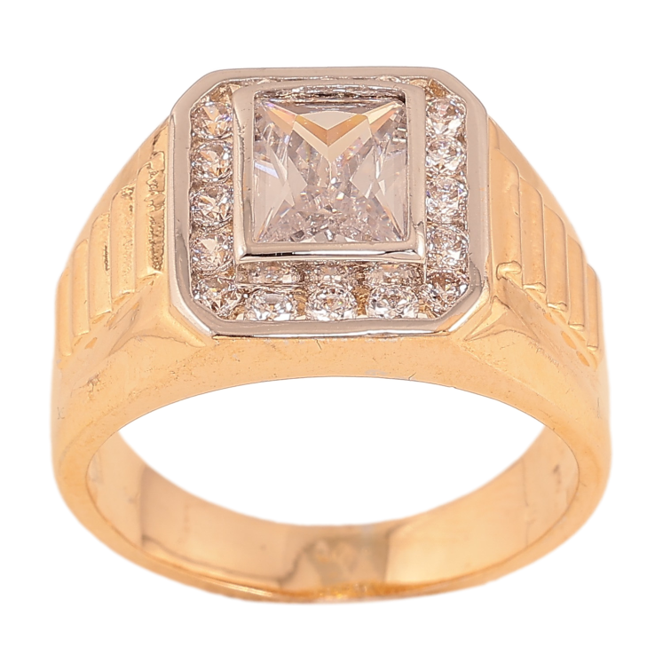 Перстень Xuping колір Позолота 18K+Родій "Інкрустація кристалами" фото №11 Перстень Xuping колір Позолота 18K+Родій "Інкрустація кристалами" фото №11