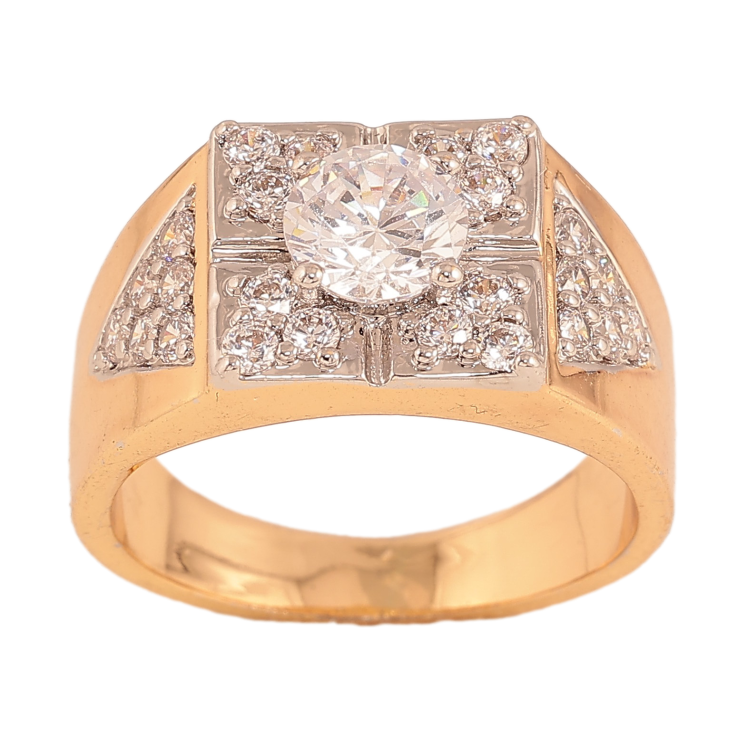 Перстень Xuping колір Позолота 18K+Родій "Інкрустація кристалами" фото №12 Перстень Xuping колір Позолота 18K+Родій "Інкрустація кристалами" фото №12