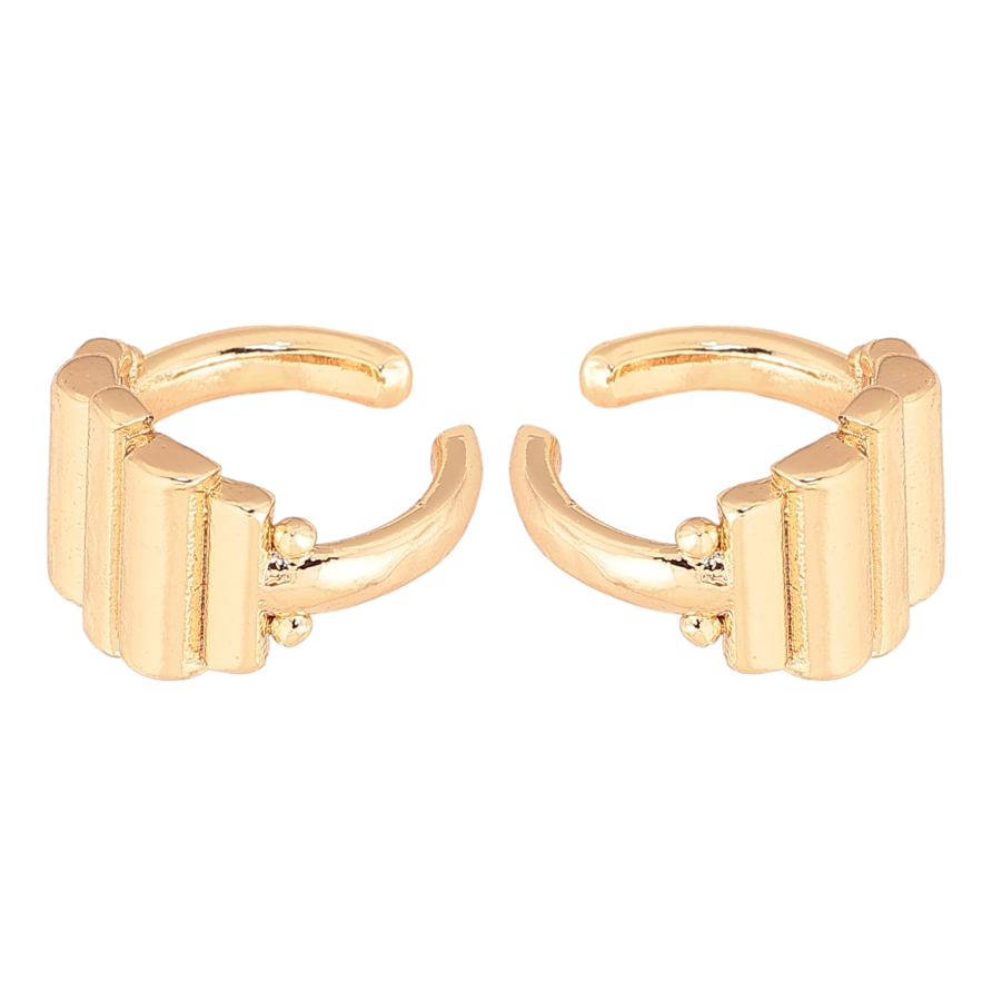 Сережки Xuping M&L колір 18К кафи "Декоративний візерунок" фото №1