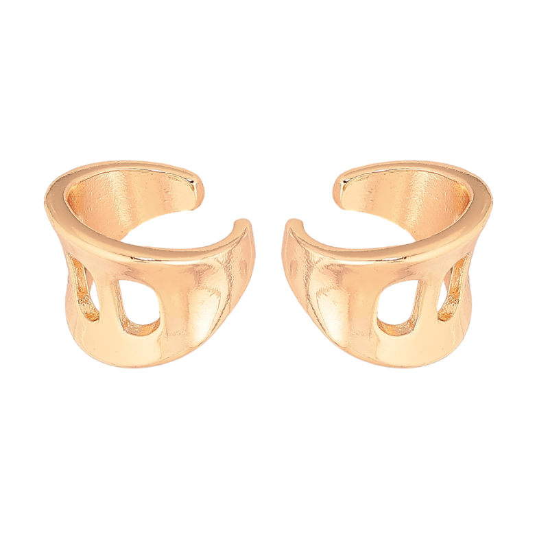 Сережки Xuping M&L колір 18К кафи "Візерунок серця" фото №1