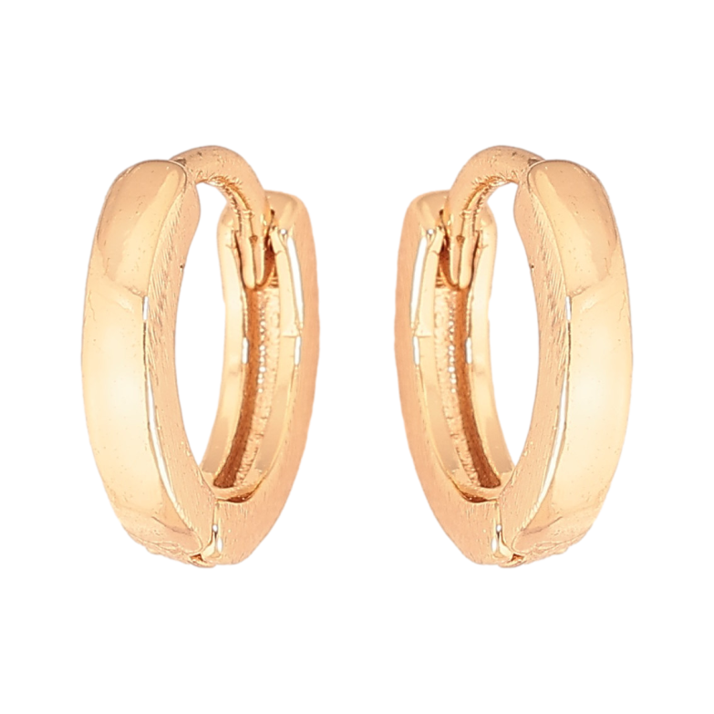 Сережки Xuping M&L колір 18K колечка "Класика, шир. 2мм" ø 12мм фото №3 Сережки Xuping M&L колір 18K колечка "Класика, шир. 2мм" ø 12мм фото №3