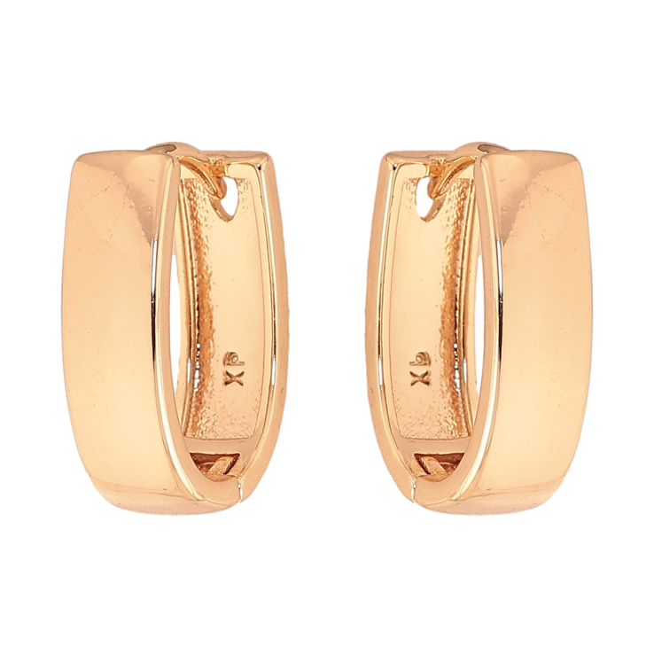 Сережки Xuping M&L колір 18K колечка "Класика" фото №20 Сережки Xuping M&L колір 18K колечка "Класика" фото №20