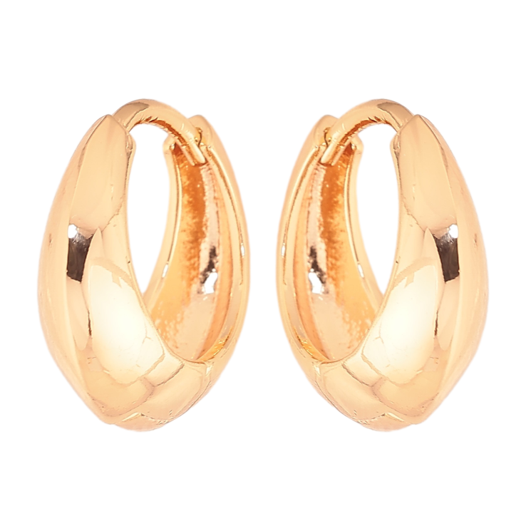 Сережки Xuping M&L колір 18K колечка "Декоративні" фото №7