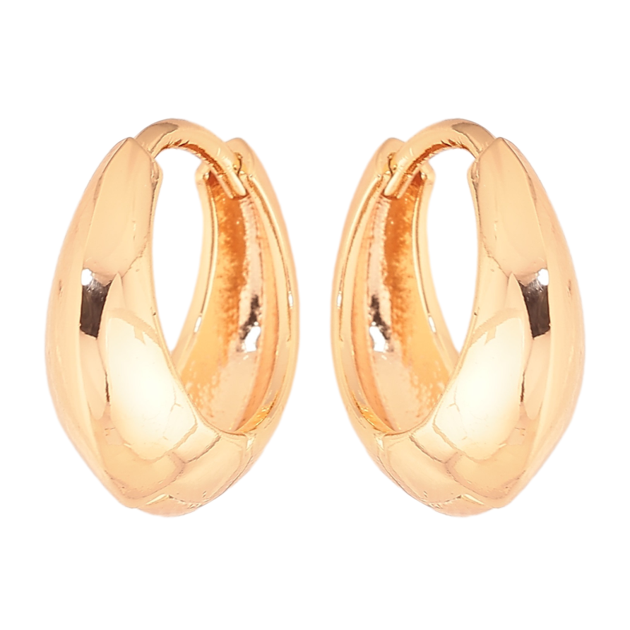 Серьги Xuping M&L цвет 18K колечки "Декоративные" фото №1