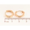 Сережки Xuping M&L колір 18K колечка "Декоративні" фото №2
