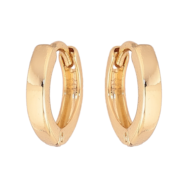 Сережки Xuping колір Позолота 14K колечка "Класика, шир. 2мм" ø 12мм фото №10 Сережки Xuping колір Позолота 14K колечка "Класика, шир. 2мм" ø 12мм фото №10