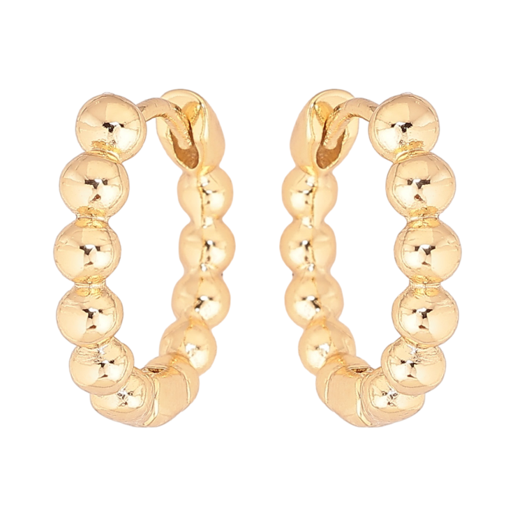 Сережки Xuping колір Позолота 14K колечка "Декоративний візерунок" фото №2 Сережки Xuping колір Позолота 14K колечка "Декоративний візерунок" фото №2