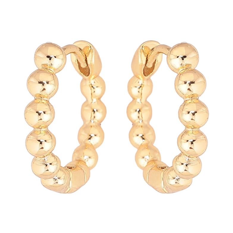 Серьги Xuping цвет Позолота 14K колечки "Декоративный узор" фото №13