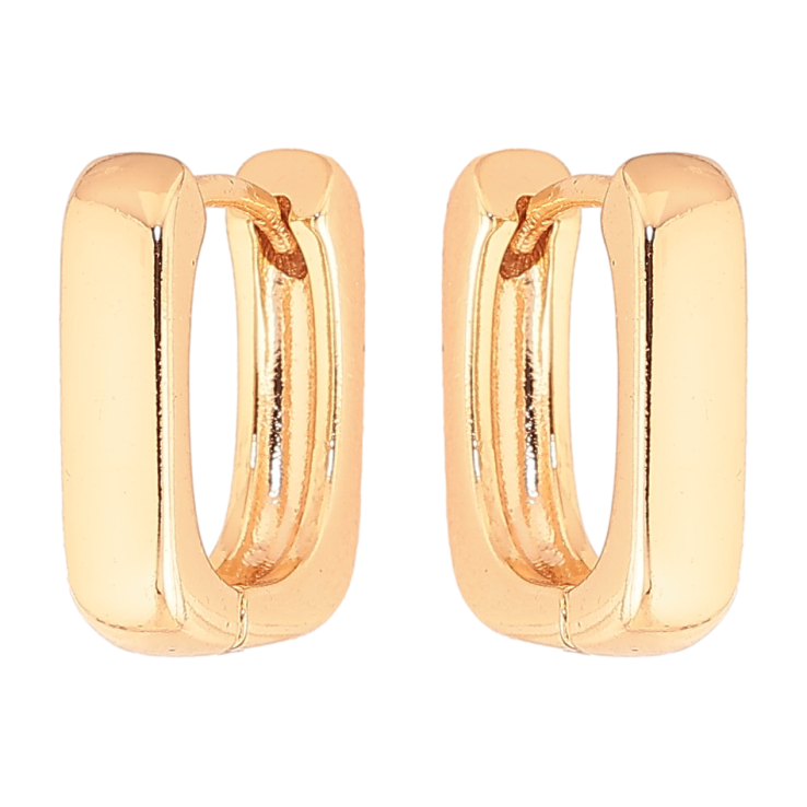 Серьги Xuping цвет Позолота 18K колечки "Декоративные"  фото №10