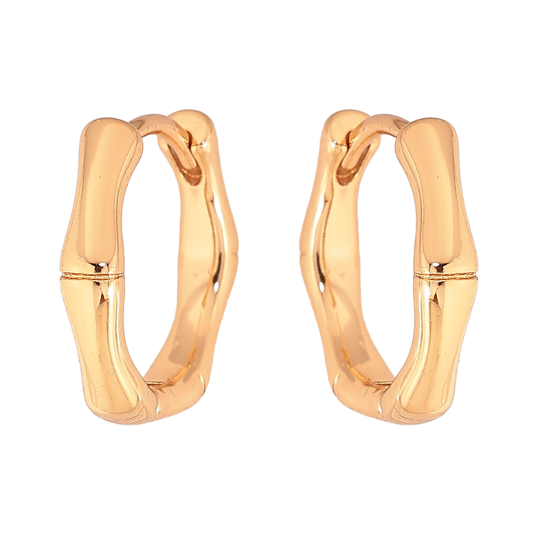 Серьги Xuping цвет Позолота 18К колечки "Декоративный узор" фото №1 Серьги Xuping цвет Позолота 18К колечки "Декоративный узор" фото №1