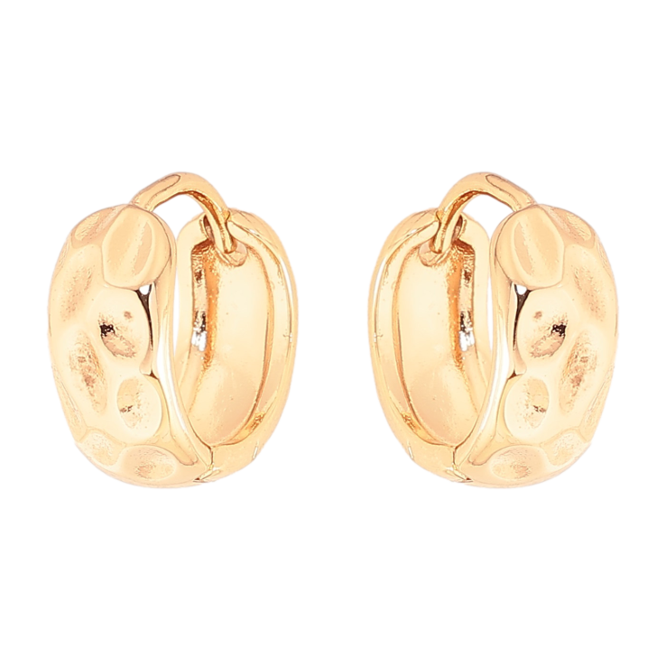 Сережки Xuping колір Позолота 18К колечка "Декоративний візерунок" фото №14