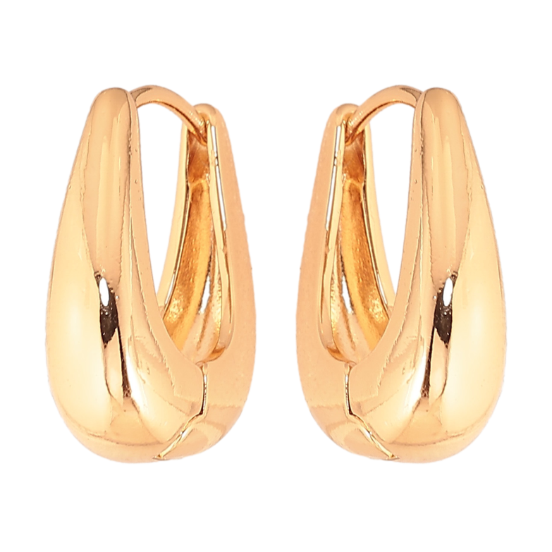 Сережки Xuping колір Позолота 18K колечка "Декоративні" фото №8