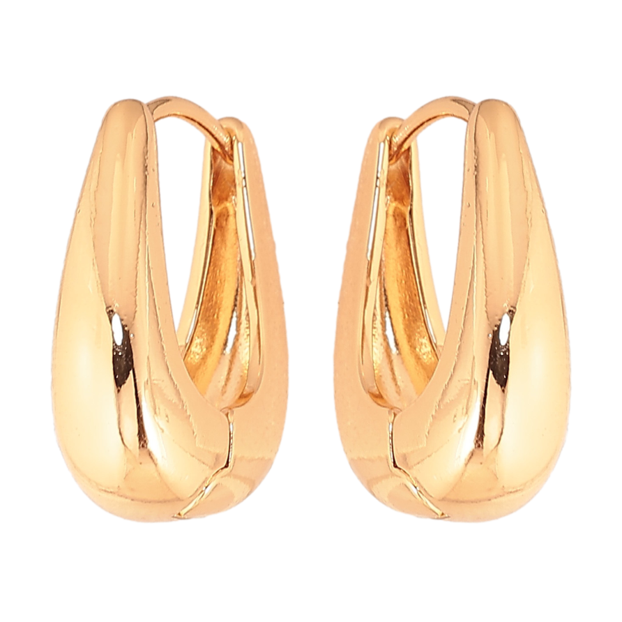 Сережки Xuping колір Позолота 18K колечка "Декоративні" фото №1