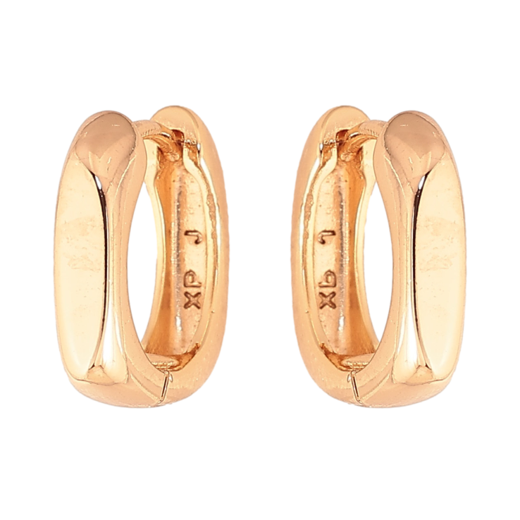 Сережки Xuping колір Позолота 18K колечка "Декоративні" фото №5