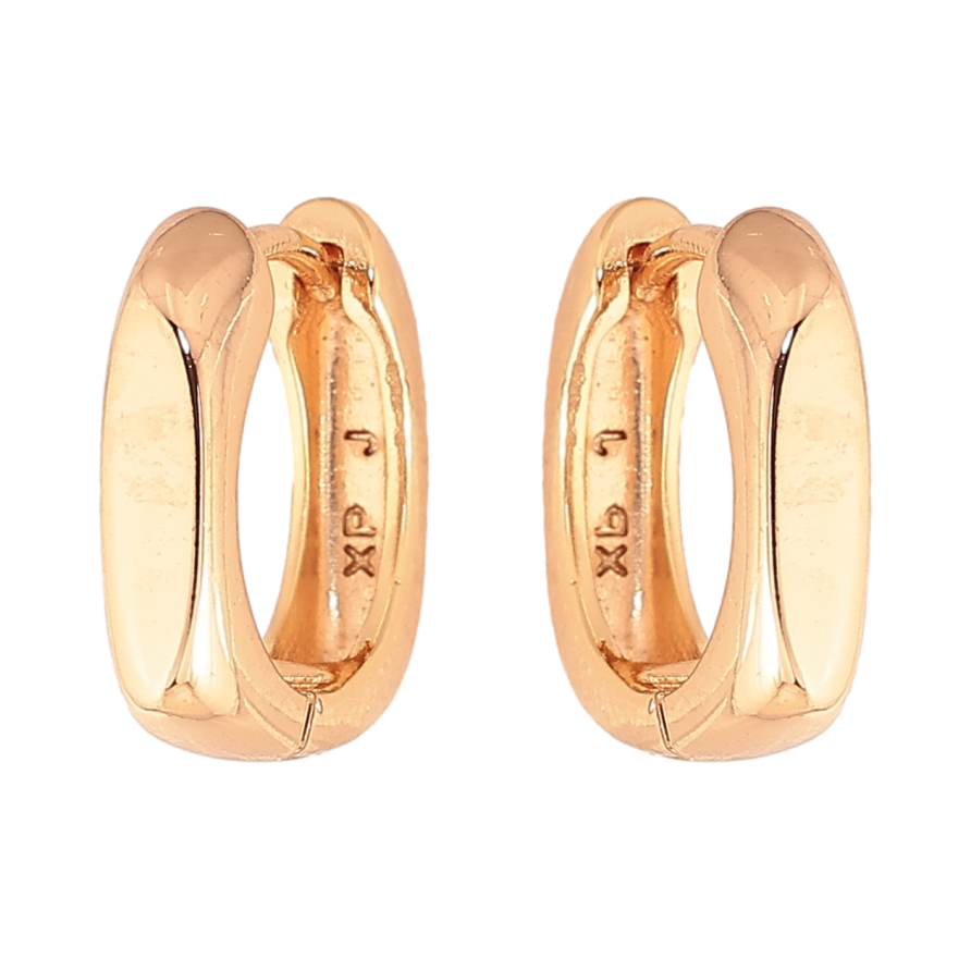 Сережки Xuping колір Позолота 18K колечка "Декоративні" фото №1