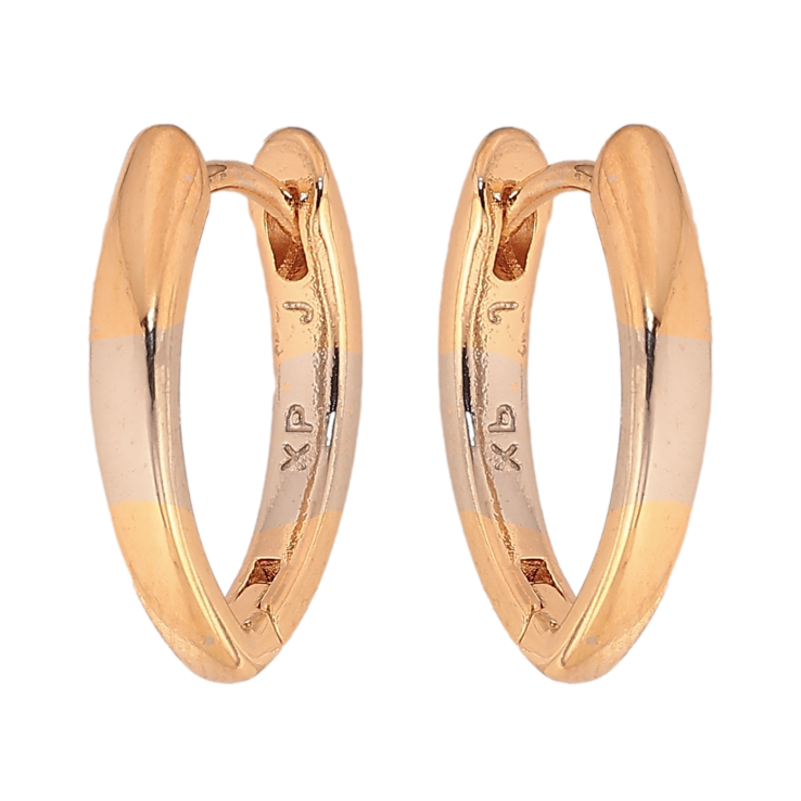 Сережки Xuping колір Позолота 18К+Родій колечка "Скоби" фото №15 Сережки Xuping колір Позолота 18К+Родій колечка "Скоби" фото №15