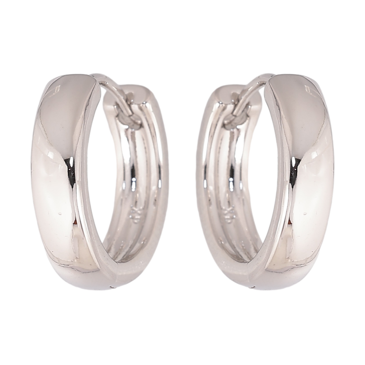 Сережки Xuping колір Родій колечка "Класика, шир. 4мм" ø 18мм фото №16 Сережки Xuping колір Родій колечка "Класика, шир. 4мм" ø 18мм фото №16