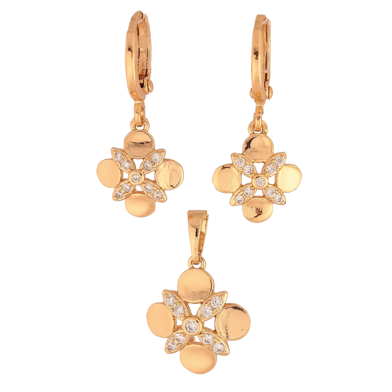 Набор Xuping цвет Позолота 18K Серьги Кулон "Декоративные подвески" фото №2 Набор Xuping цвет Позолота 18K Серьги Кулон "Декоративные подвески" фото №2