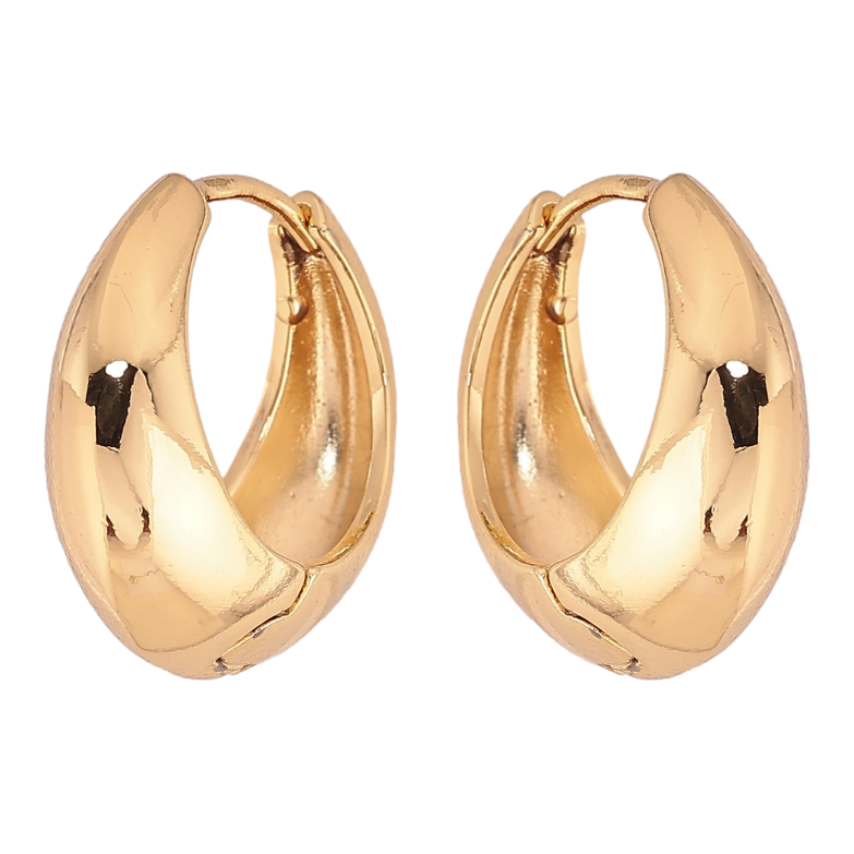 Сережки Xuping колір Позолота 14K колечка "Декоративні" ø 2см фото №6